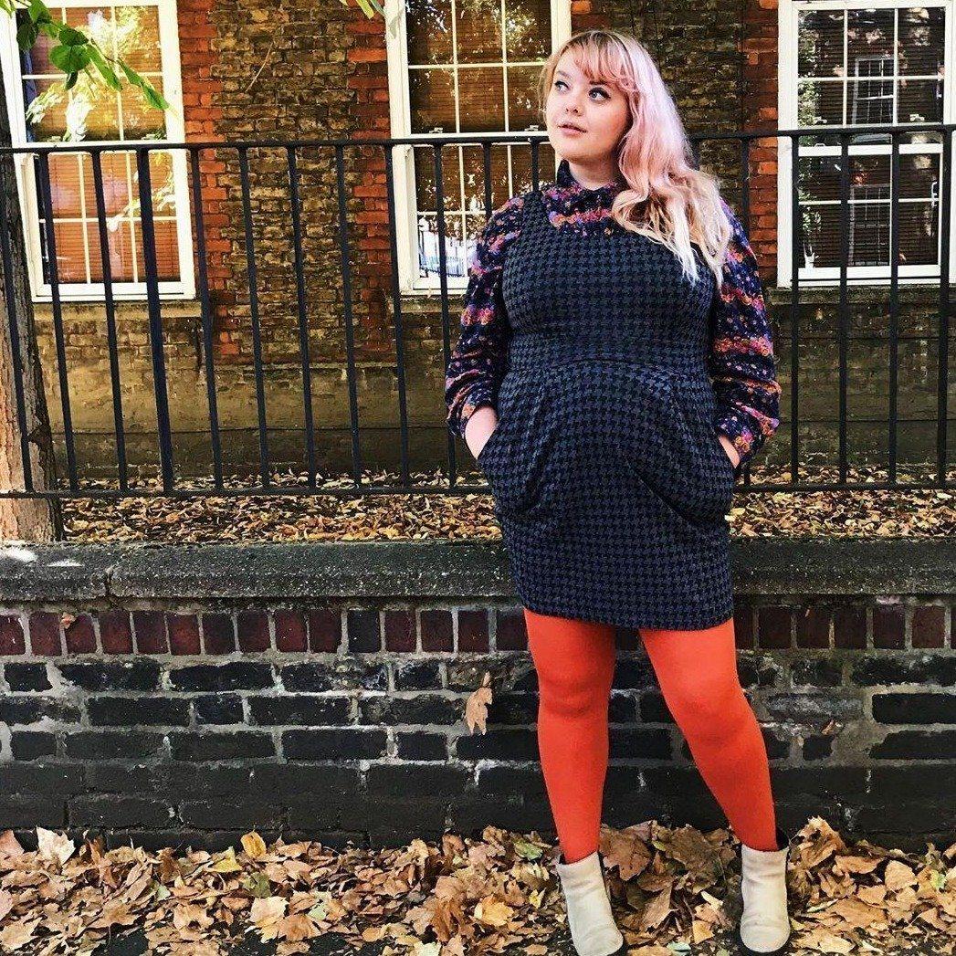 80 Denier Tights - Pumpkin Spice - Snag