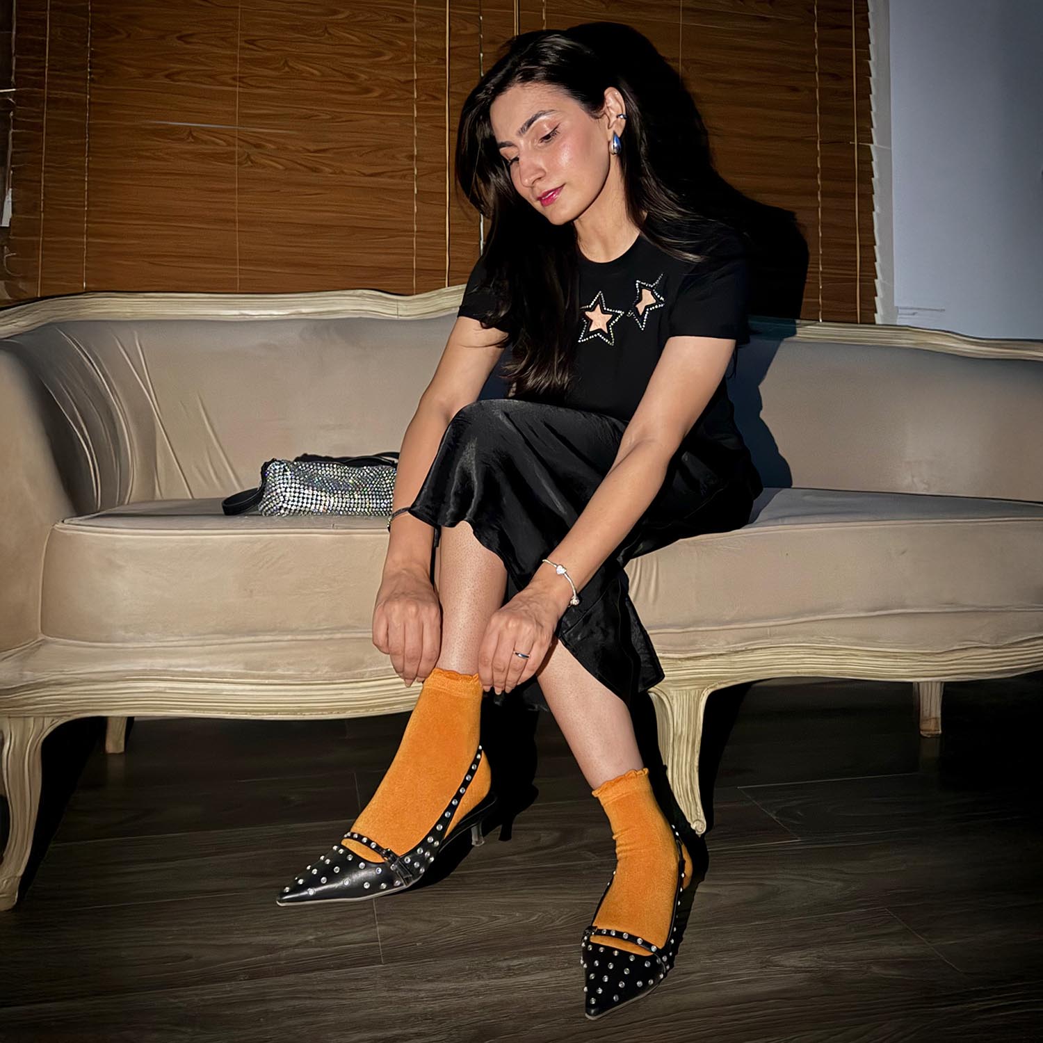 Bamboo Ankle Socks - Starfish