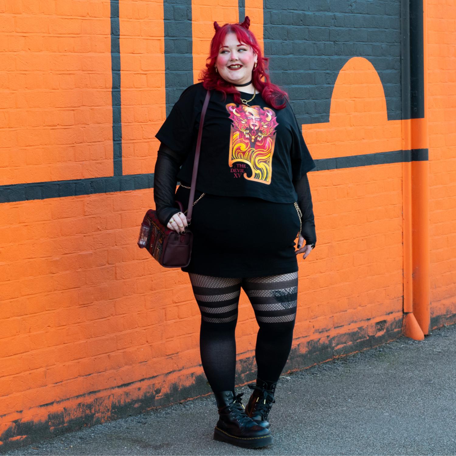 Major Arcana Boxy Tee - XV The Devil