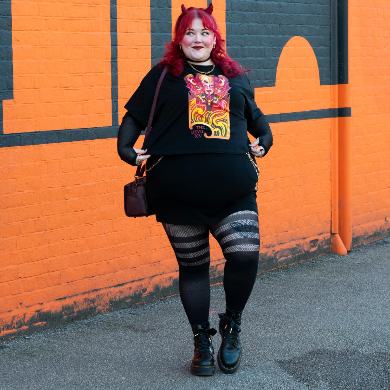 Major Arcana Boxy Tee - XV The Devil