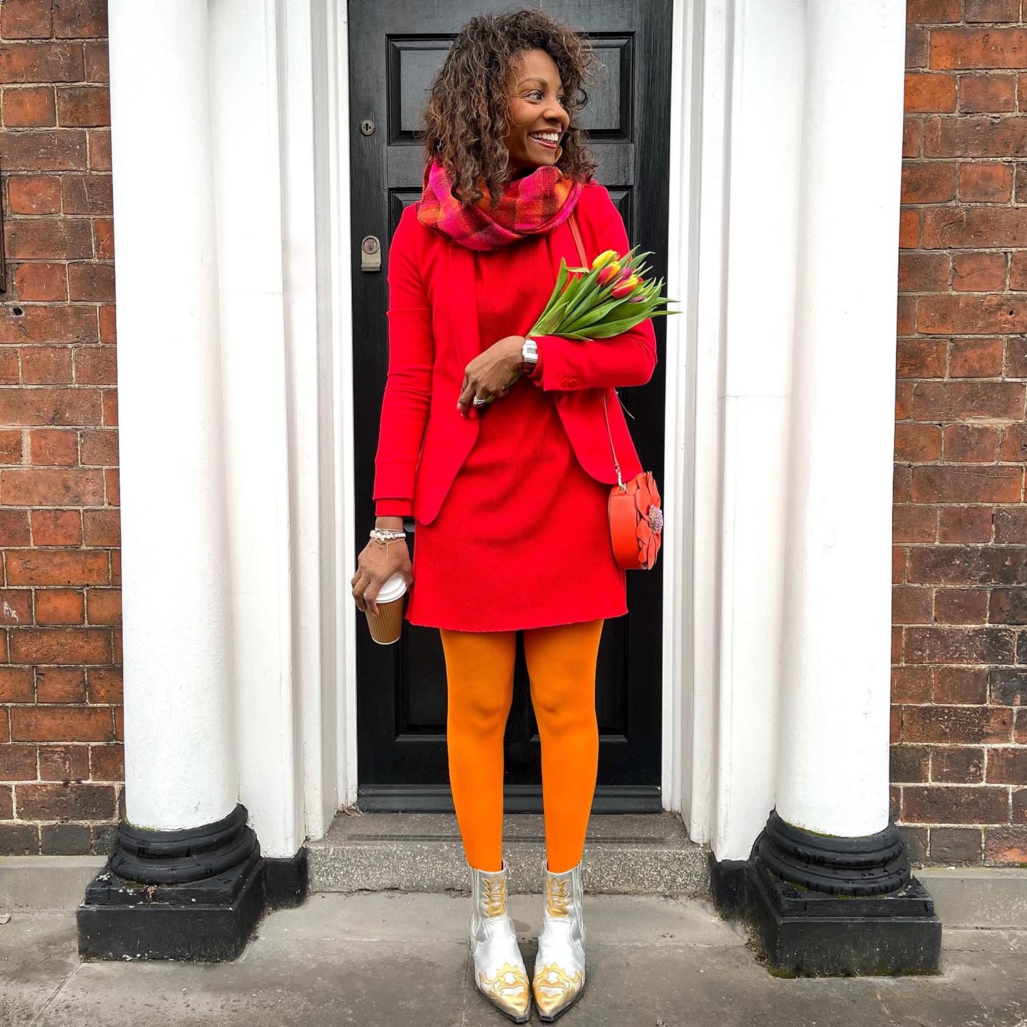 80 medias Denier - Papaya