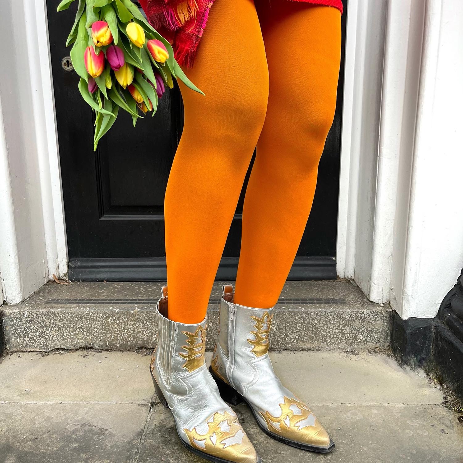 80 medias Denier - Papaya