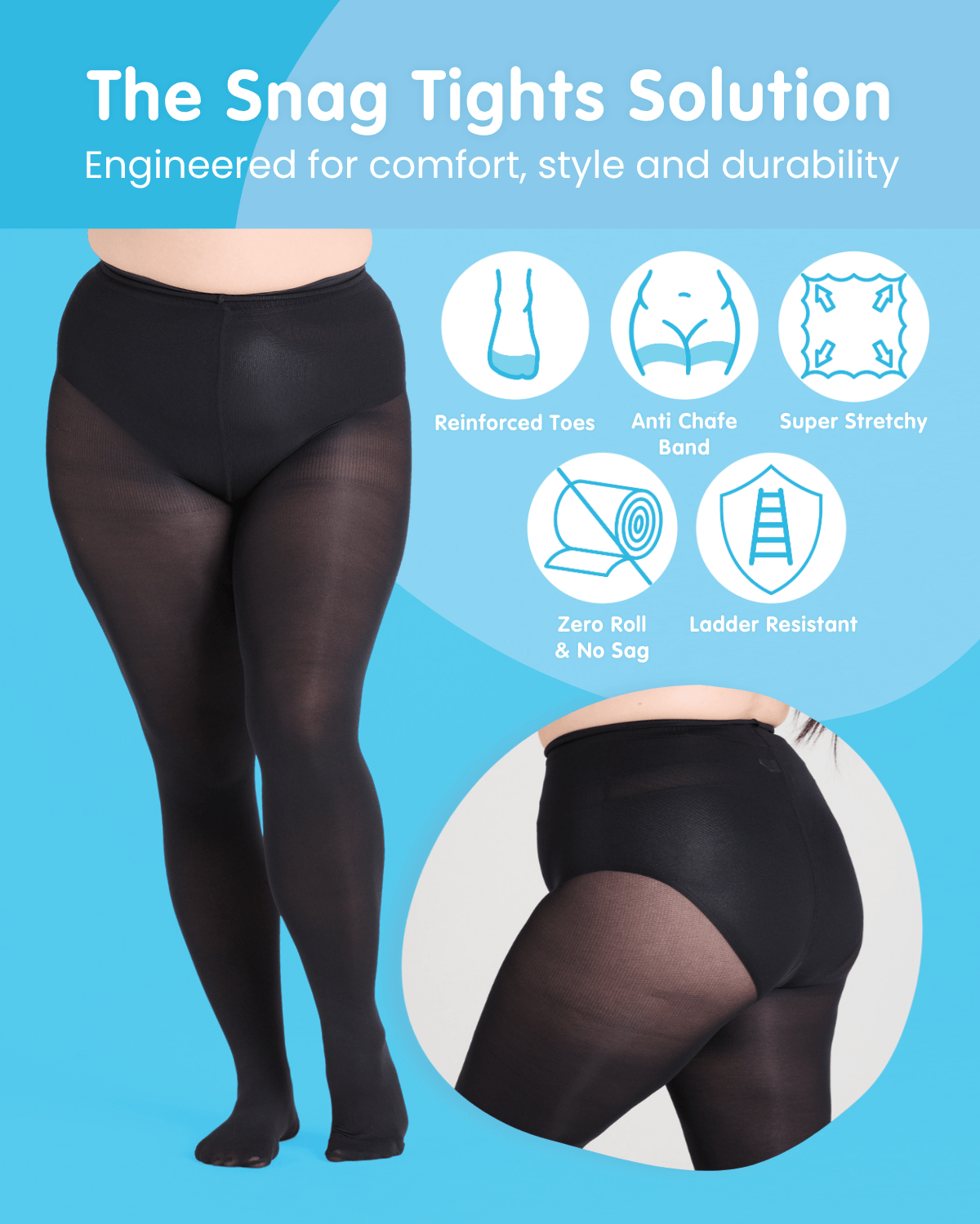 80 Denier Tights - Hit the Bottle Green