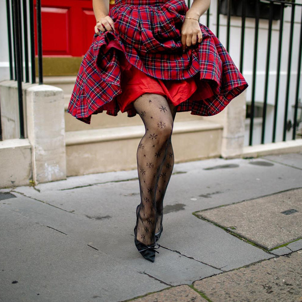 Christmas Fishnets - Ice Queen