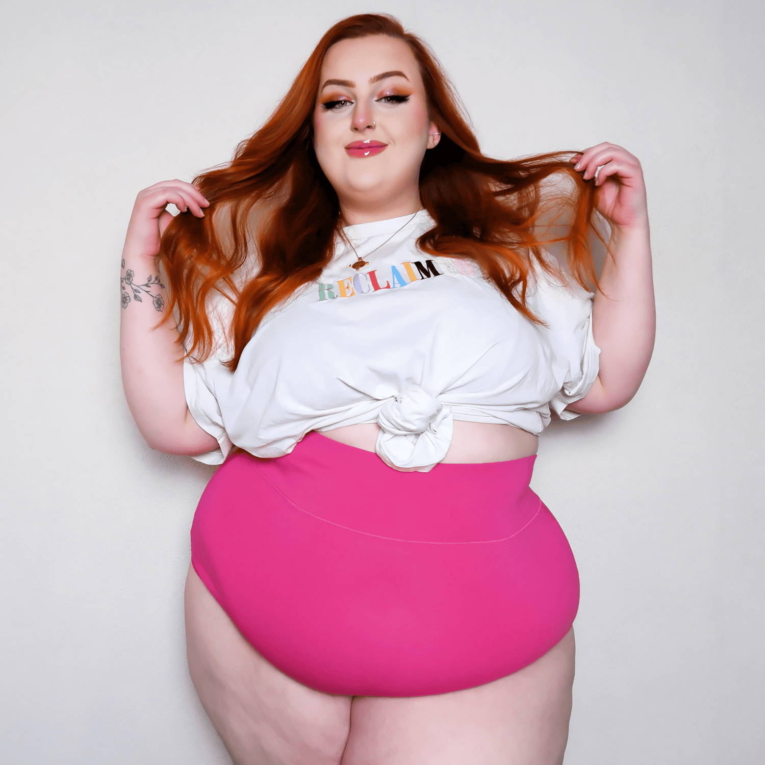 Organic Cotton Super High Waist Knickers - Barbara