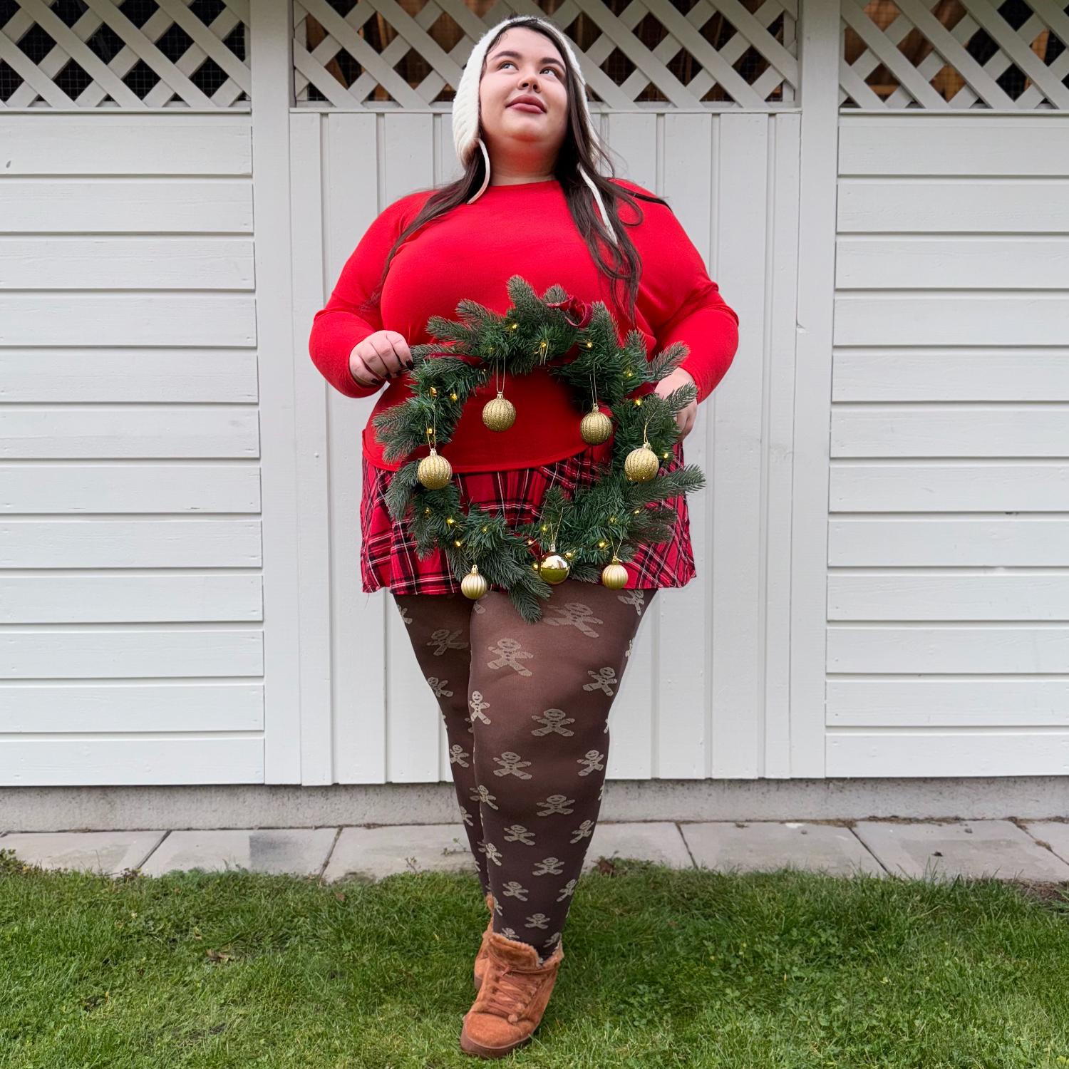 120 Denier Tights - Can't Catch Me - Hot Chocolate