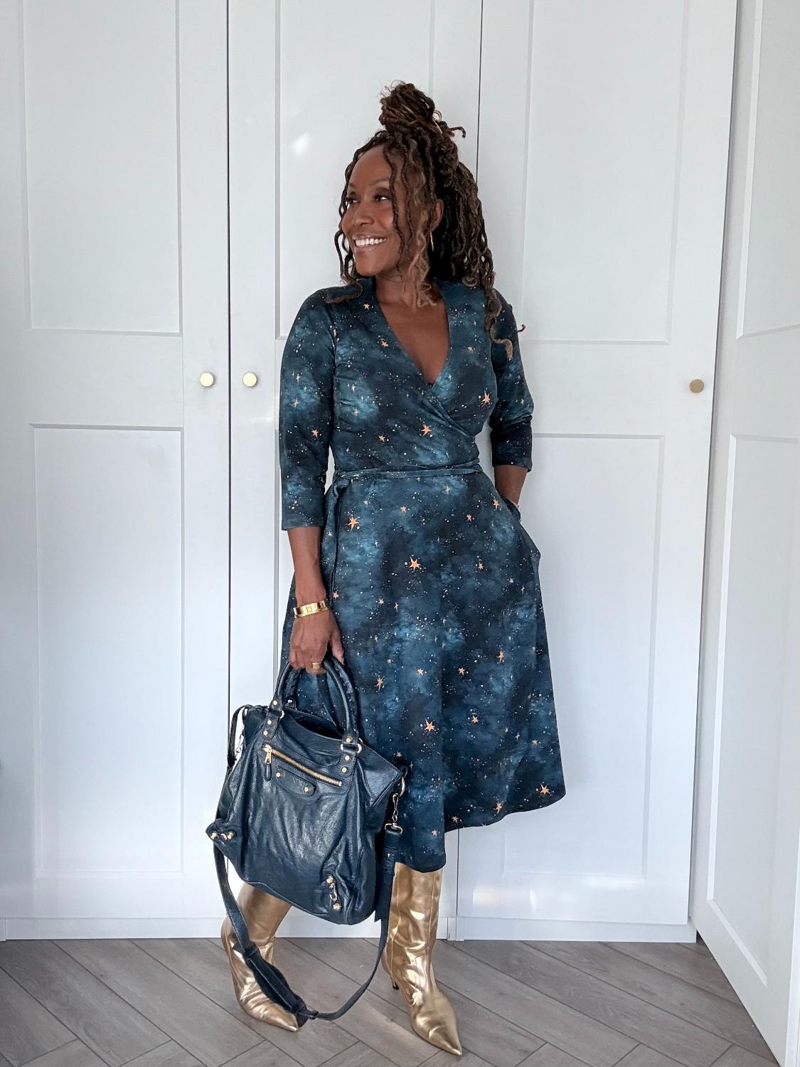 Nebula Wrap Dress
