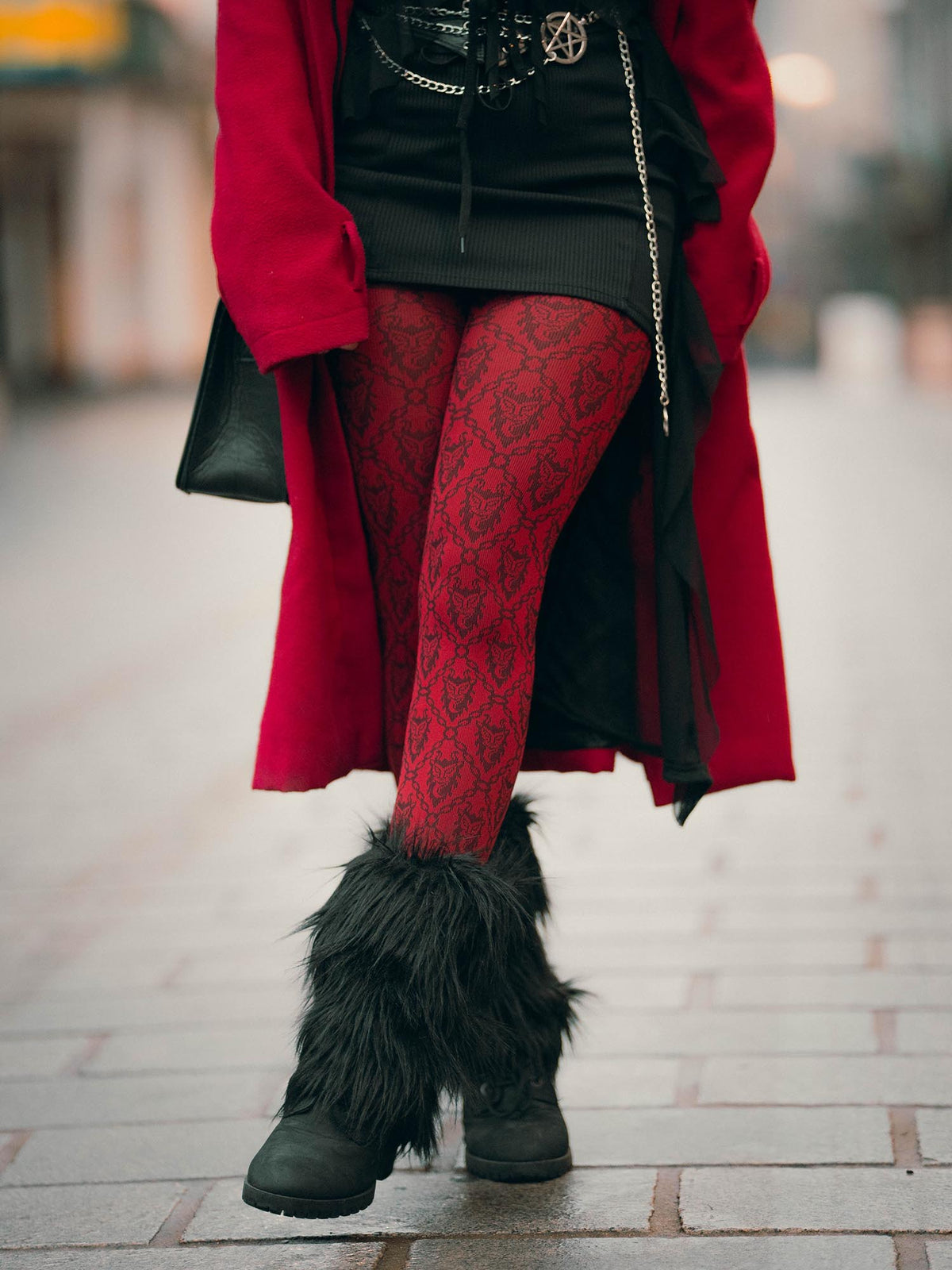 Krampusnacht Tights - Shepherd's Delight