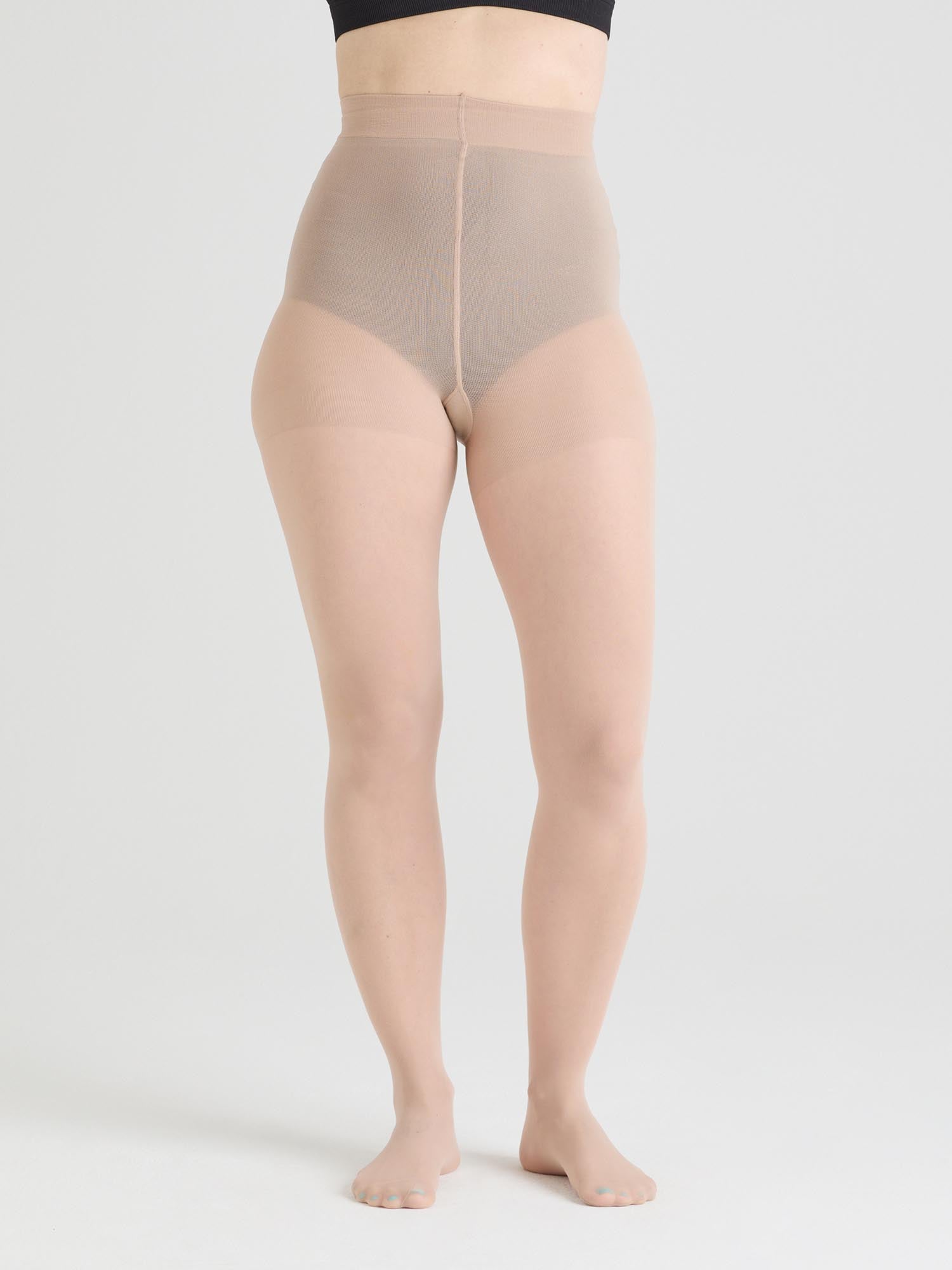 30 Denier Sheer Tights - Vanilla Marshmallow
