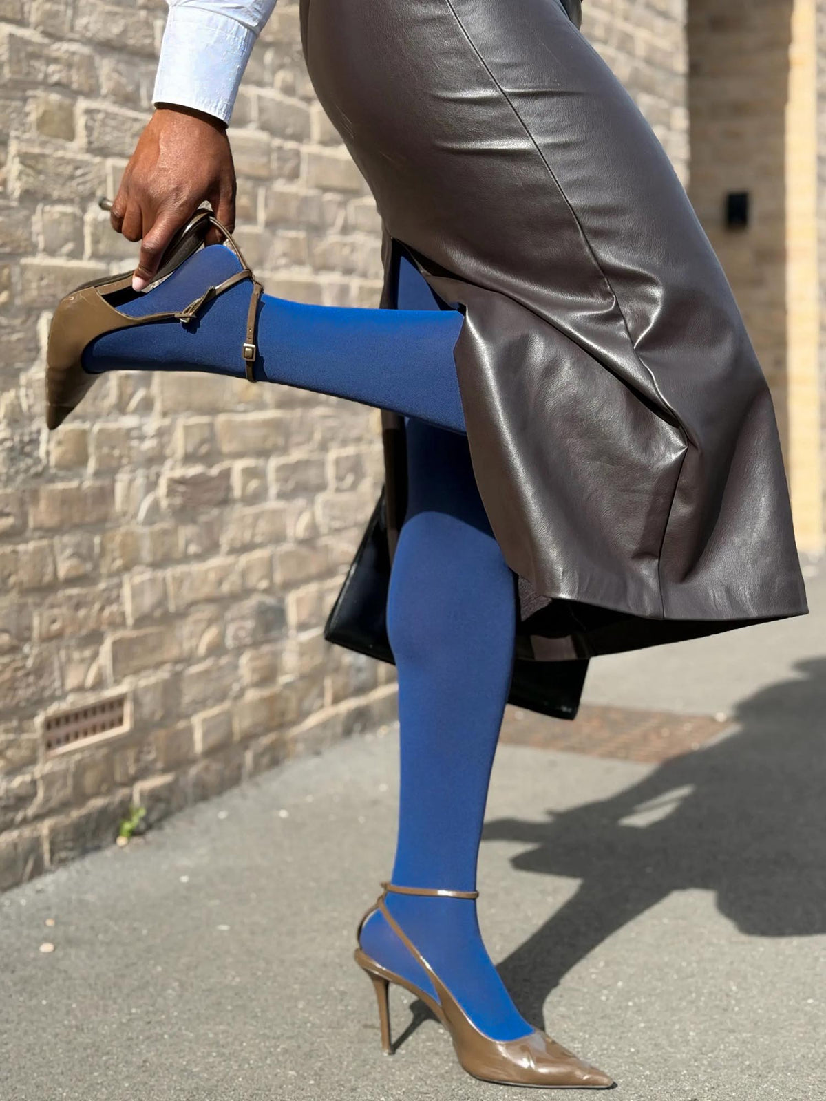 120 Denier Super-Opaque Tights - Kraken's Breath