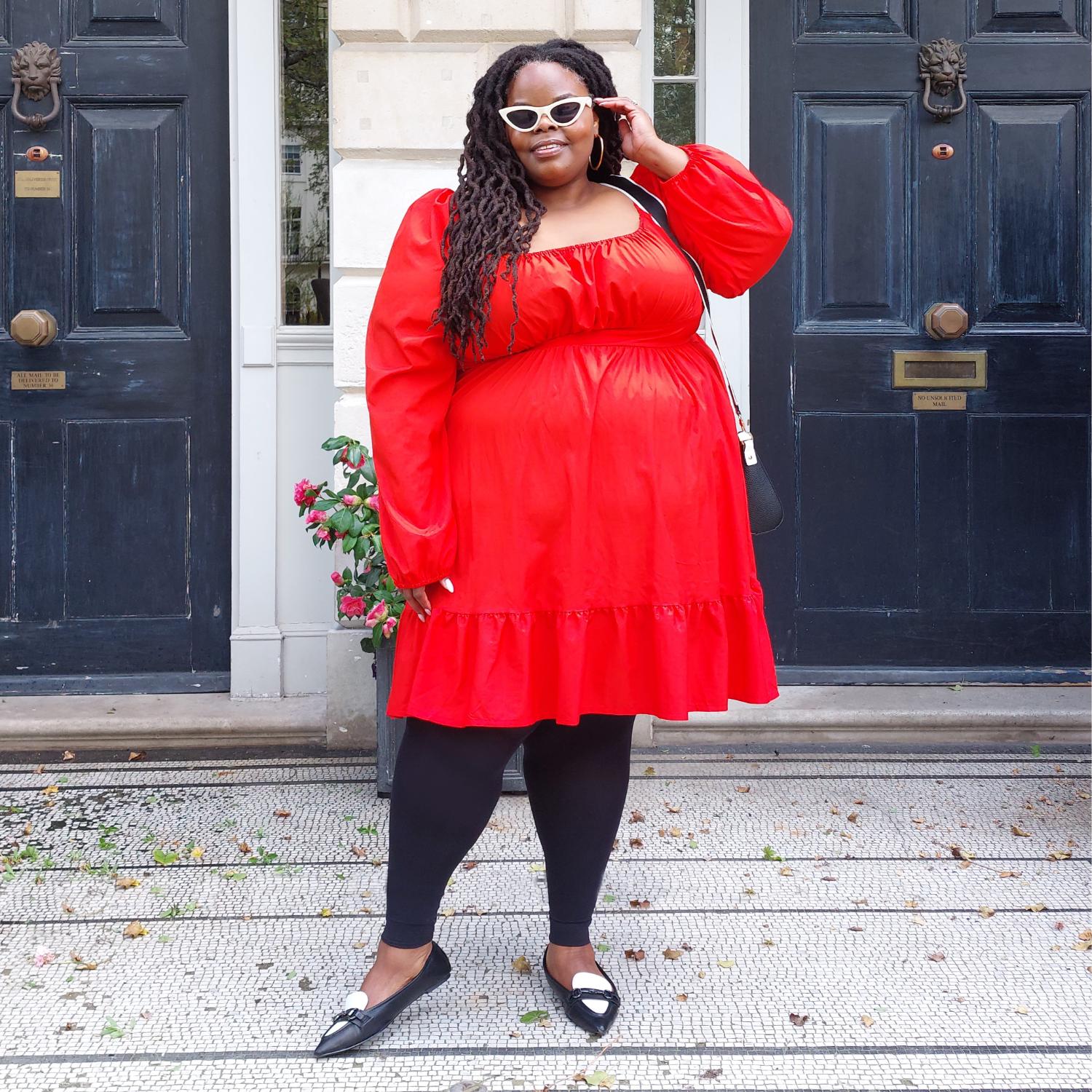 Stay Cool Footless 80 Denier Tights - Black