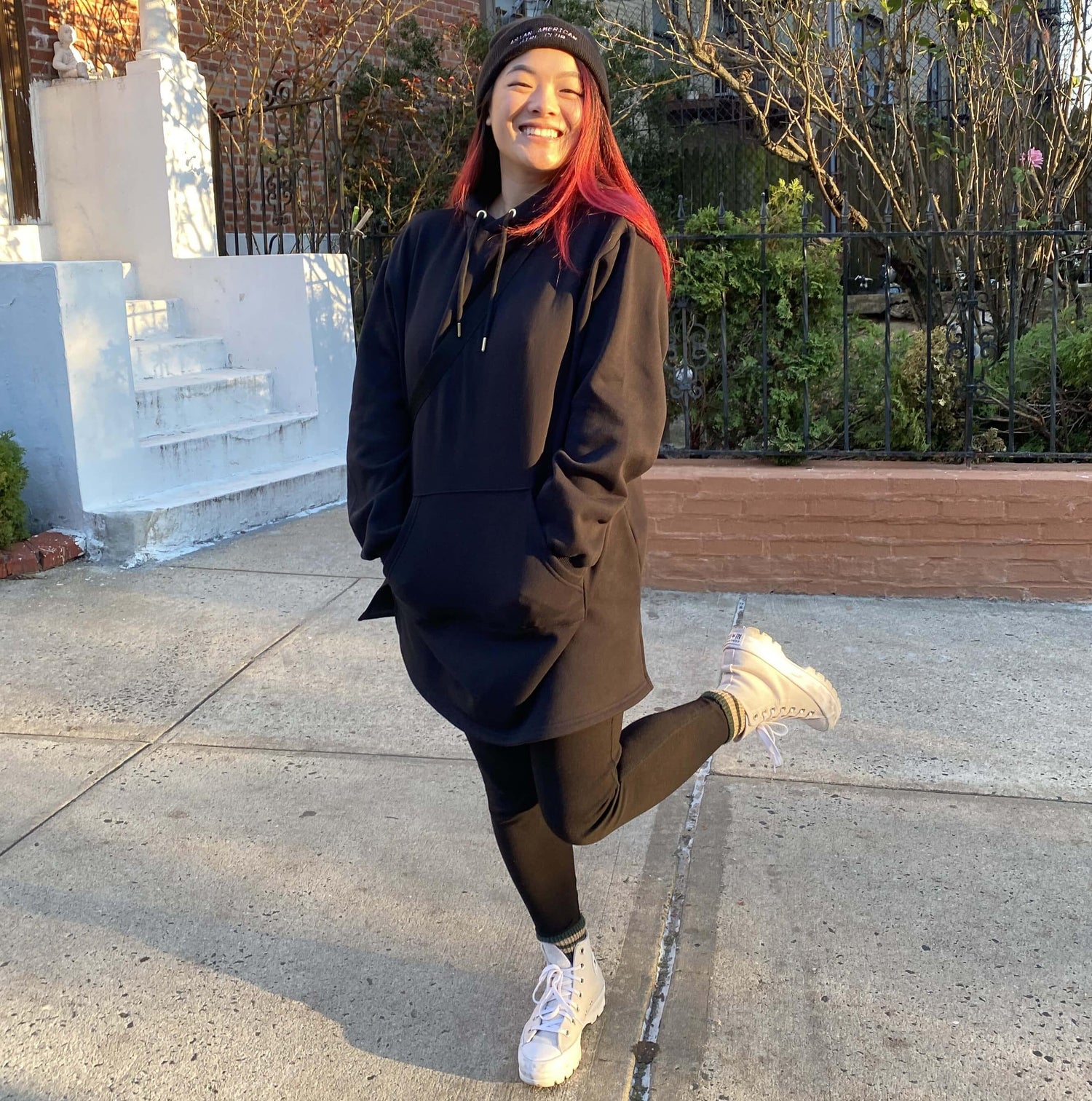 Longline Hoodie - Black - Snag