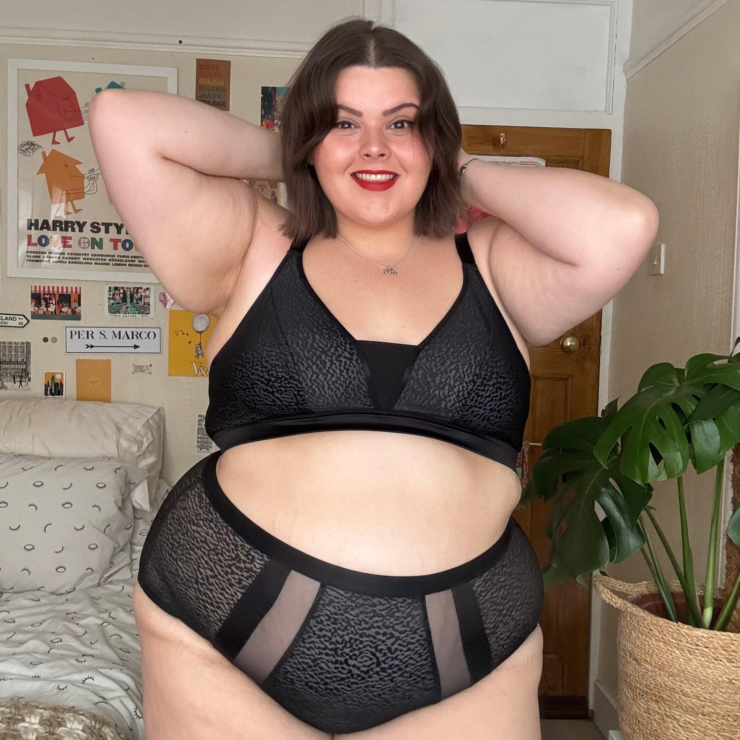 Leopard Bra