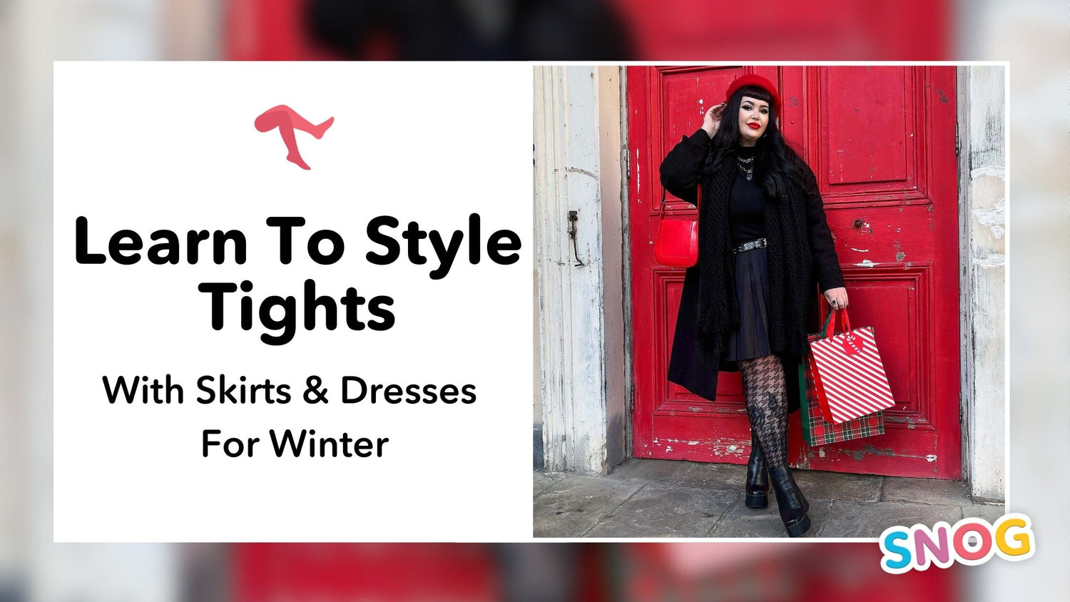 How to Style Tights with Skirts and Dresses for Winter