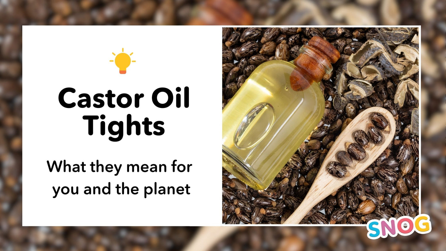 Why Castor Oil Tights Are a Game-Changer for You and the Planet