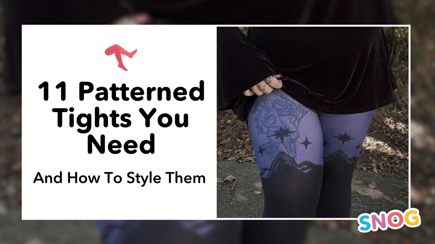 11 Fun Patterned Tights and How to Style Them - Snag