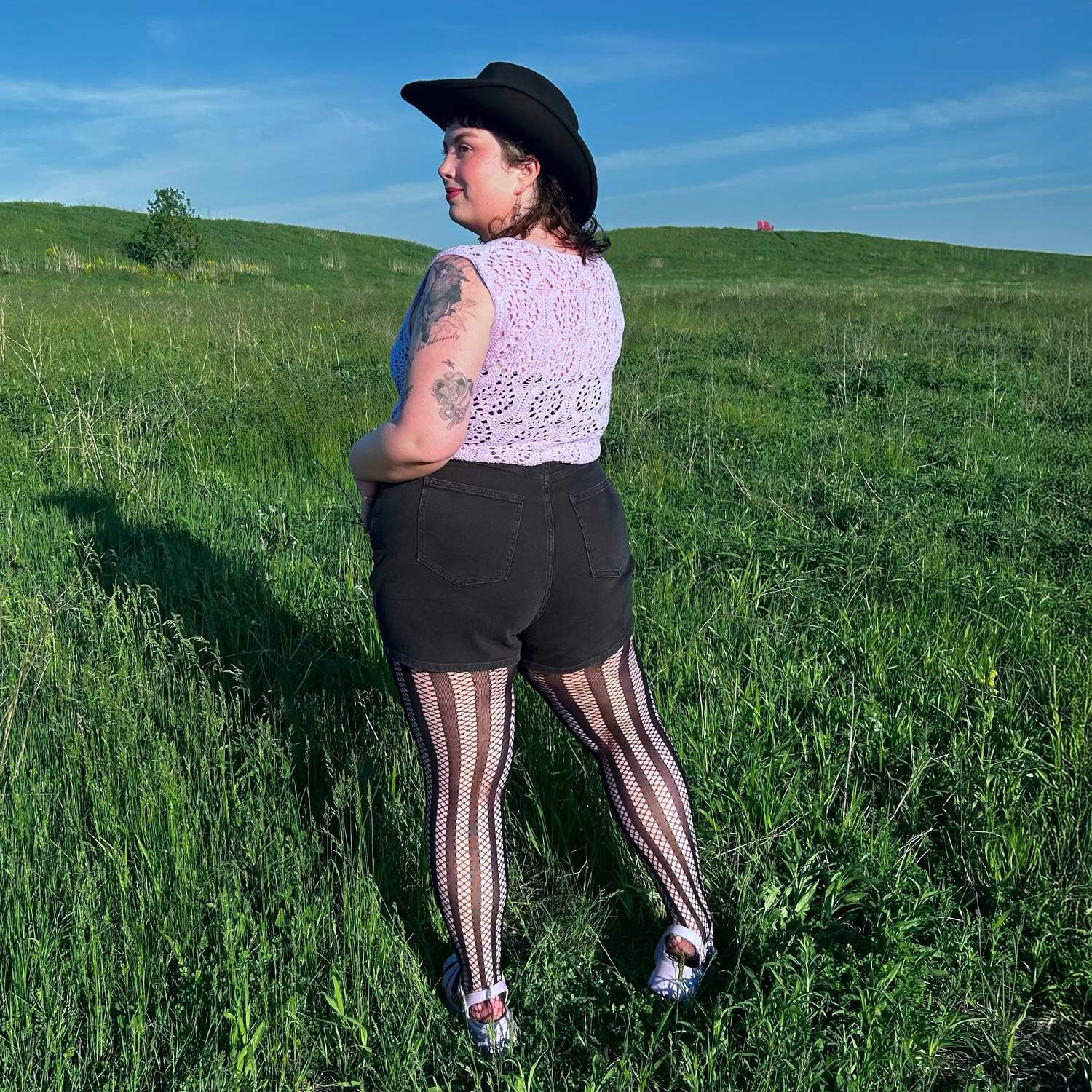 Denim Shorts - Black Sea