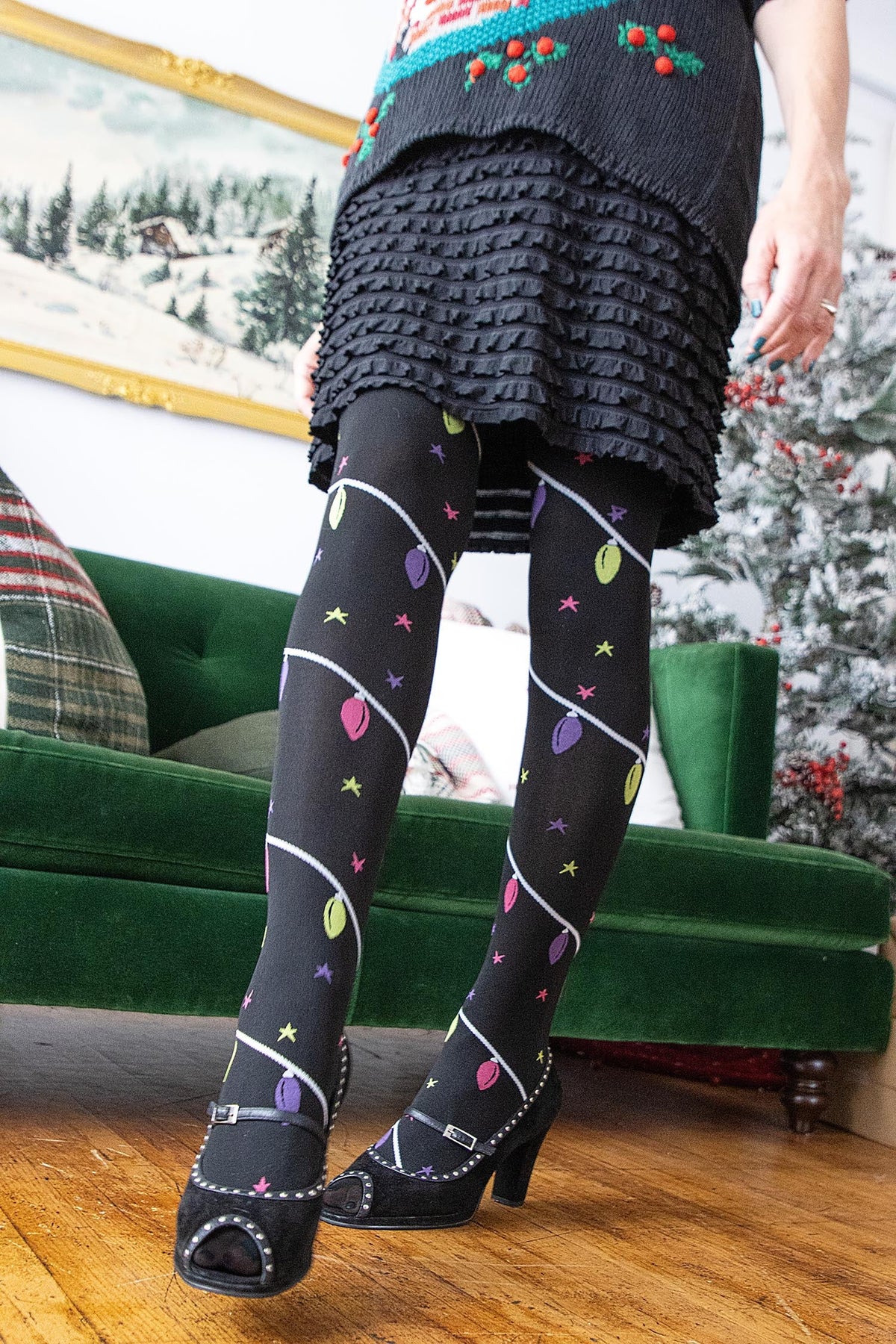 Glow Getter Tights - Black