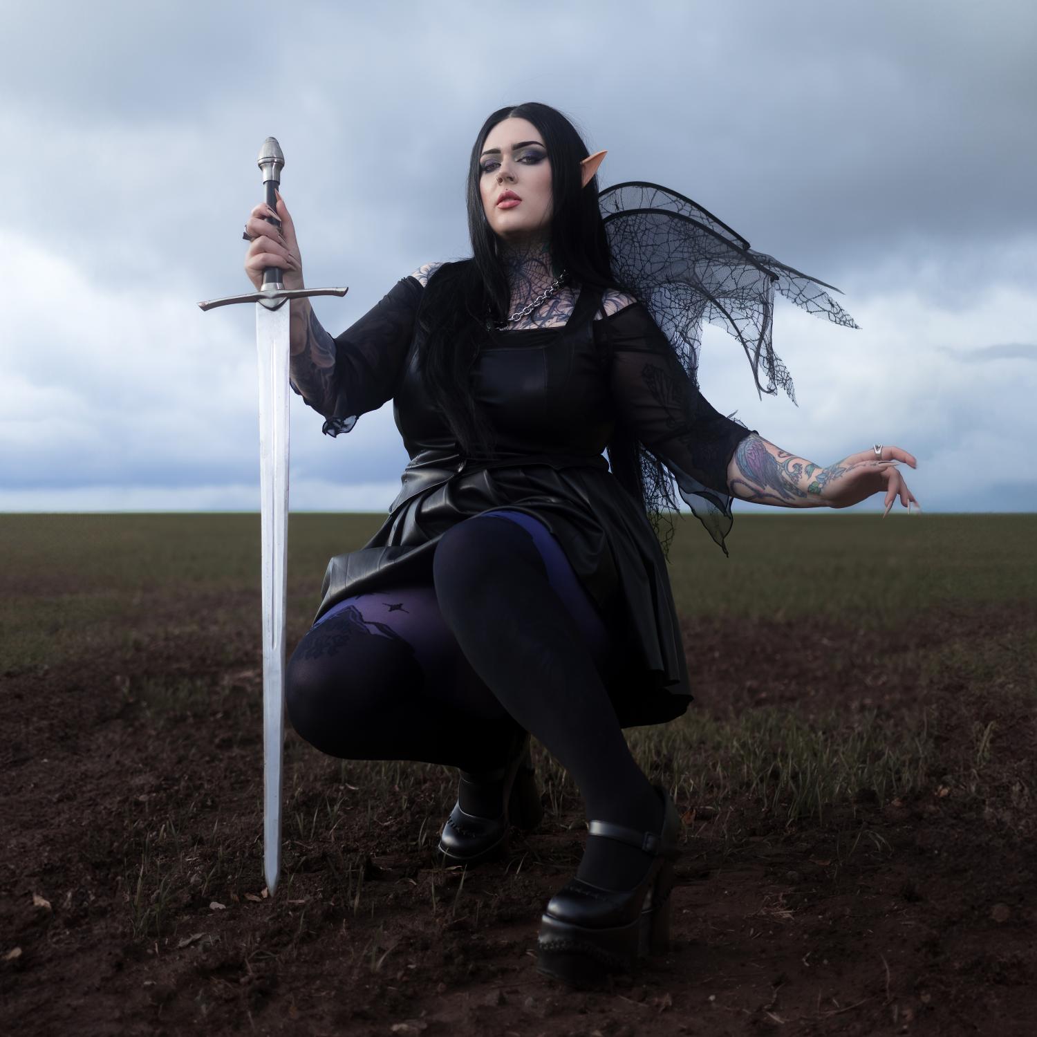 ACOTAR Tights - Bow Before No One