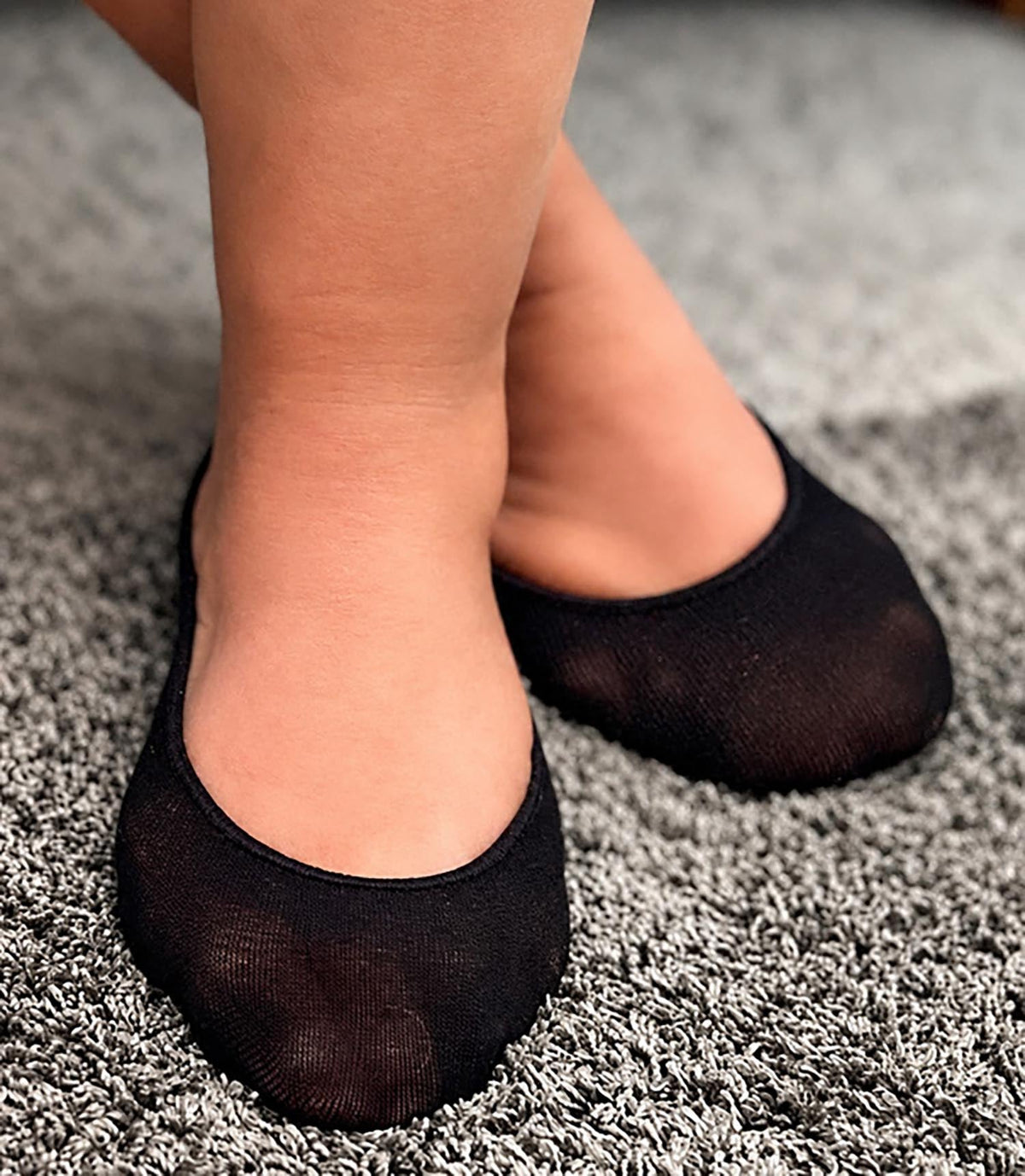 5 pack of black footsie socks