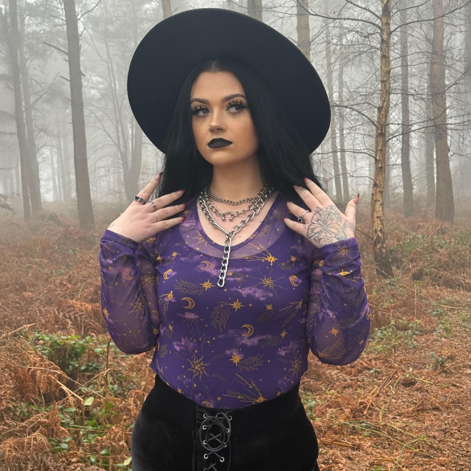 Mesh Top - Celestial