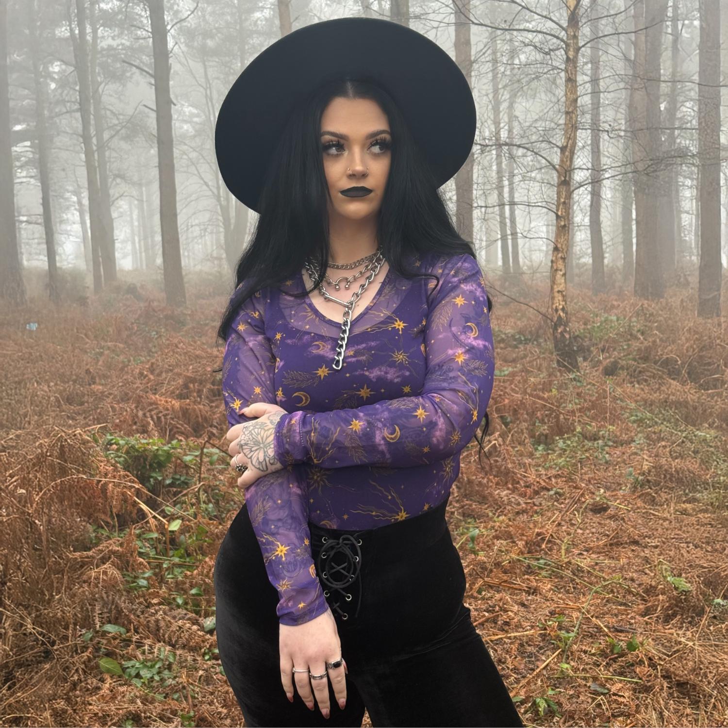 Mesh Top - Celestial